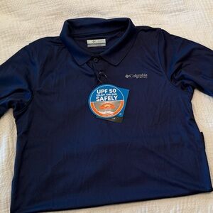 Columbia Kids Navy Blue Polo Shirt